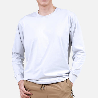 AVIVA A-LINE Lifestyle Cotton Elegance Men Long Sleeve Tee (91-9029)