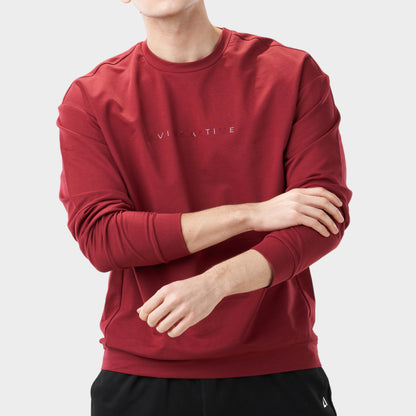 Aviva Liam Cotton Long Sleeve Round Neck Sweater (91-9022)