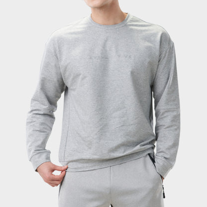 Aviva Liam Cotton Long Sleeve Round Neck Sweater (91-9022)