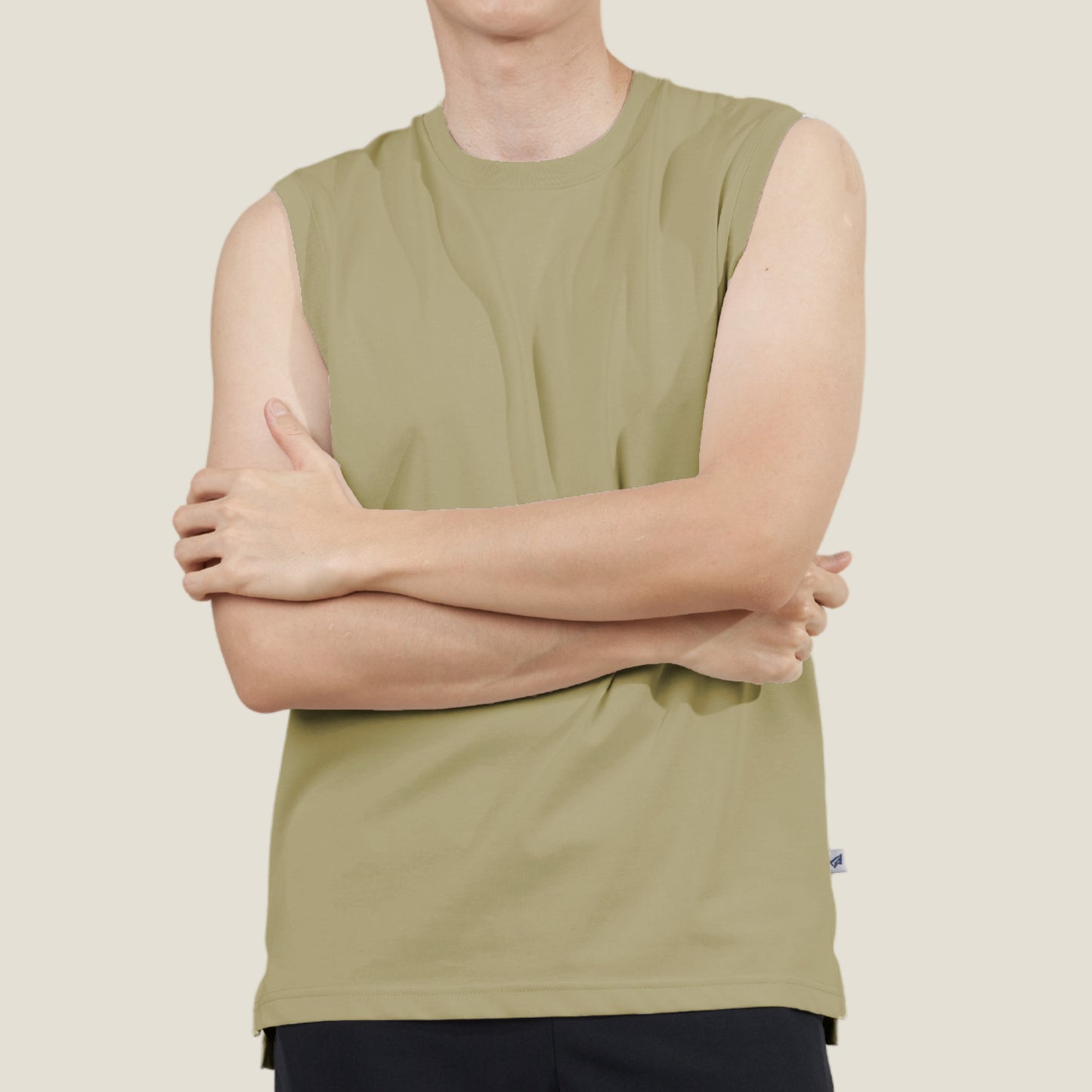 AVIVA A-LINE Lifestyle Cotton Elegance Men Sleeveless Tee (91-7008)