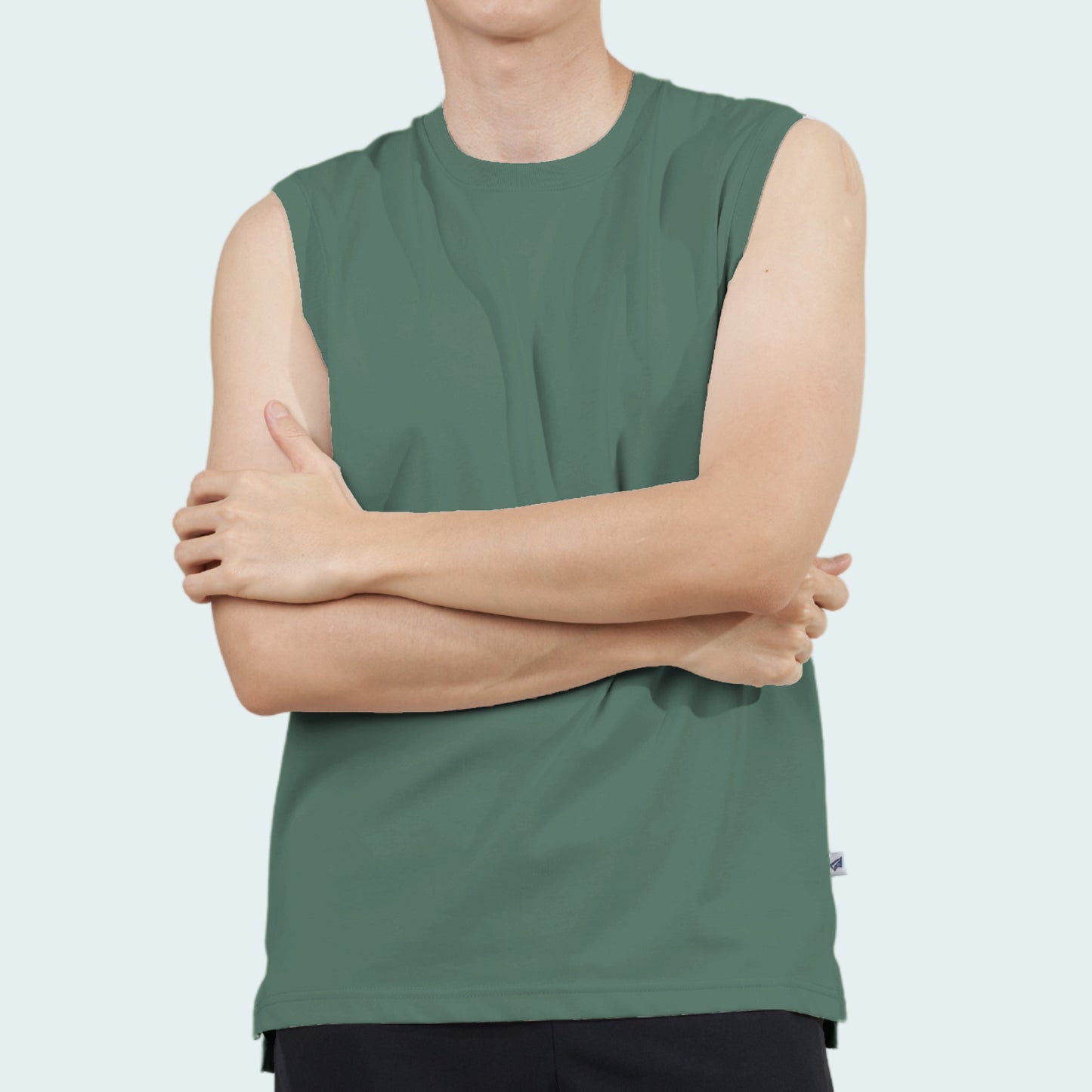 AVIVA A-LINE Lifestyle Cotton Elegance Men Sleeveless Tee (91-7008)