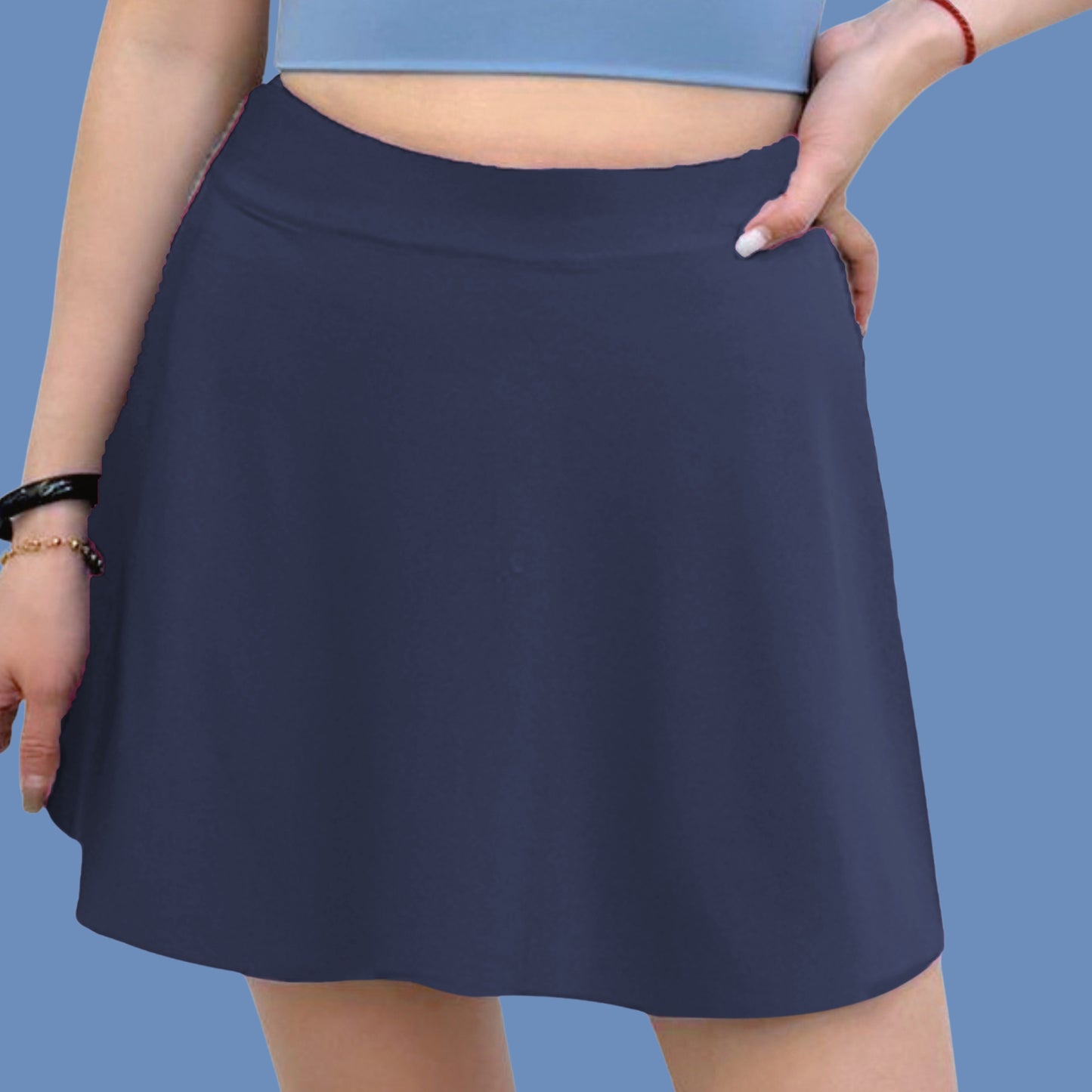 AVIVA ANYWEAR2.0 3 In 1 Women Skirt with inner pant (81-5041)