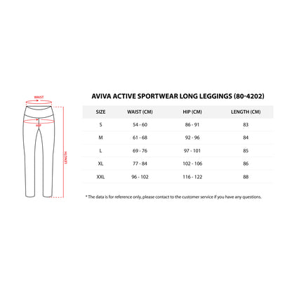 AVIVA Active Sportwear Long Leggings (80-4202)
