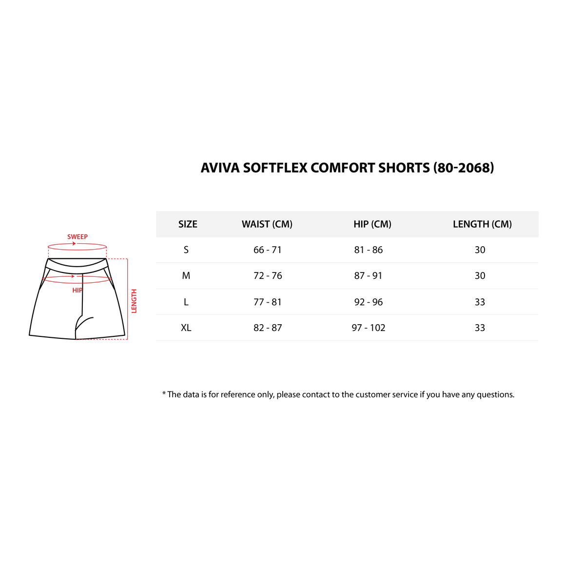 AVIVA SoftFlex Comfort Shorts (80-2068)