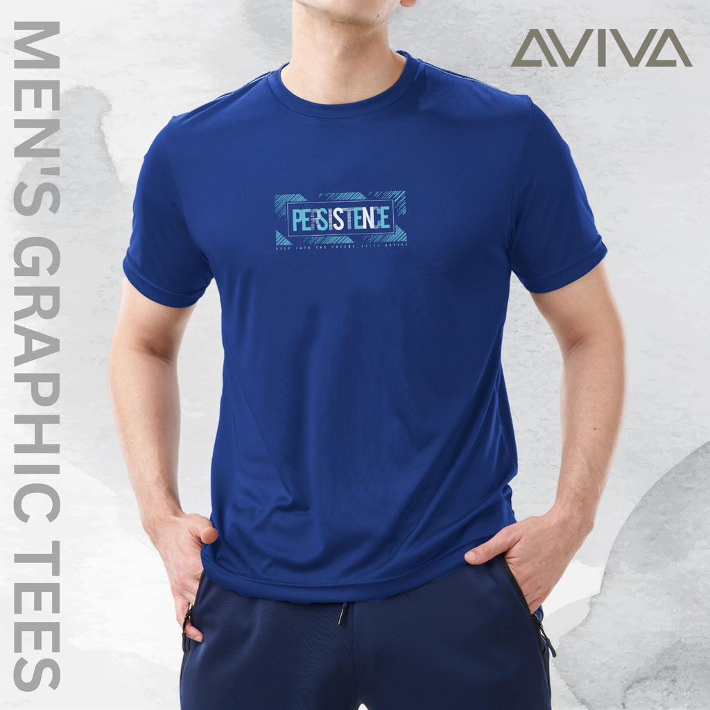 Aviva Men's Graphic Short Sleeve Tee (90-8066)