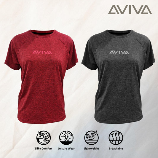 AVIVA Comfortable & Soft Women's Short Sleeve Top (80-8105)