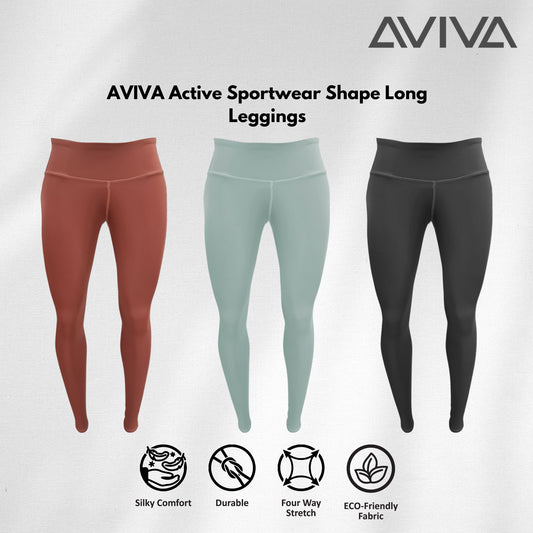 AVIVA Active Sportwear Shape Long Leggings (81-4208)