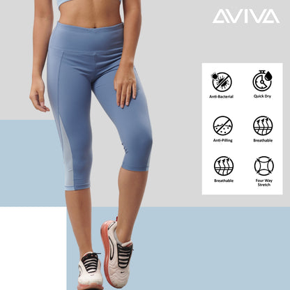 AVIVA Elizabeth Edge Women’s Antibacterial 3/4 Pants (81-3123)