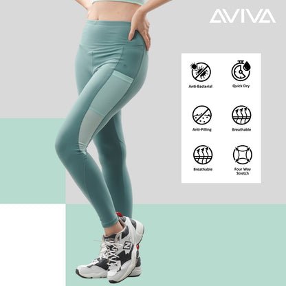 AVIVA Isla Women’s Antibacterial Active Pants with Pockets(81-4148)