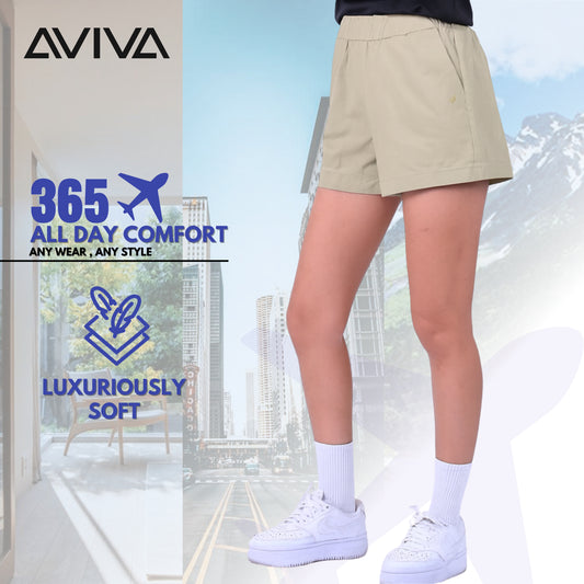 【S - XXL】AVIVA EASY Athleisure Shorts (81-2070)