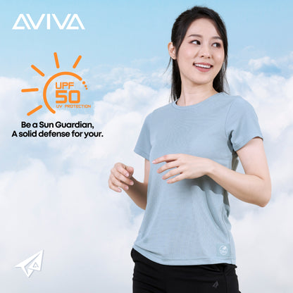 AVIVA A-LINE Lifestyle Women Mircofiber Tee ( 81-8121 )