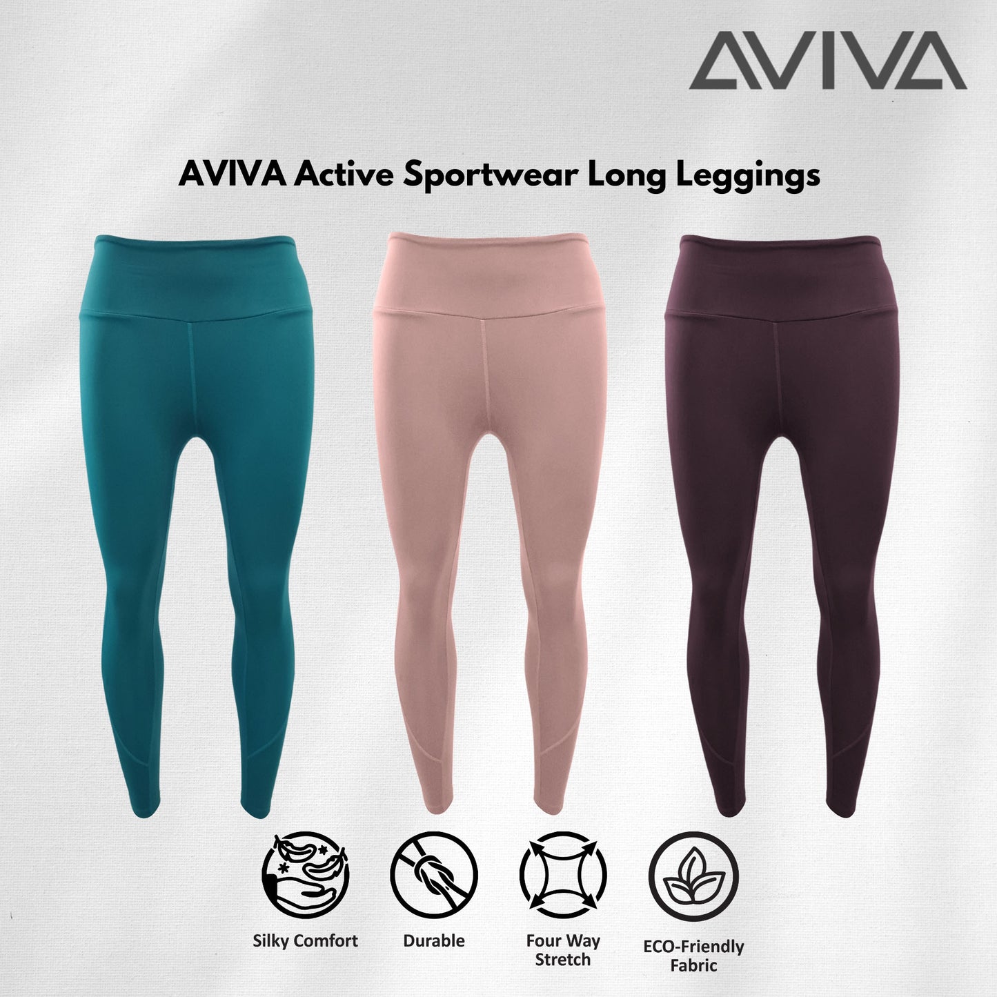 AVIVA Active Sportwear Long Leggings (81-4207)