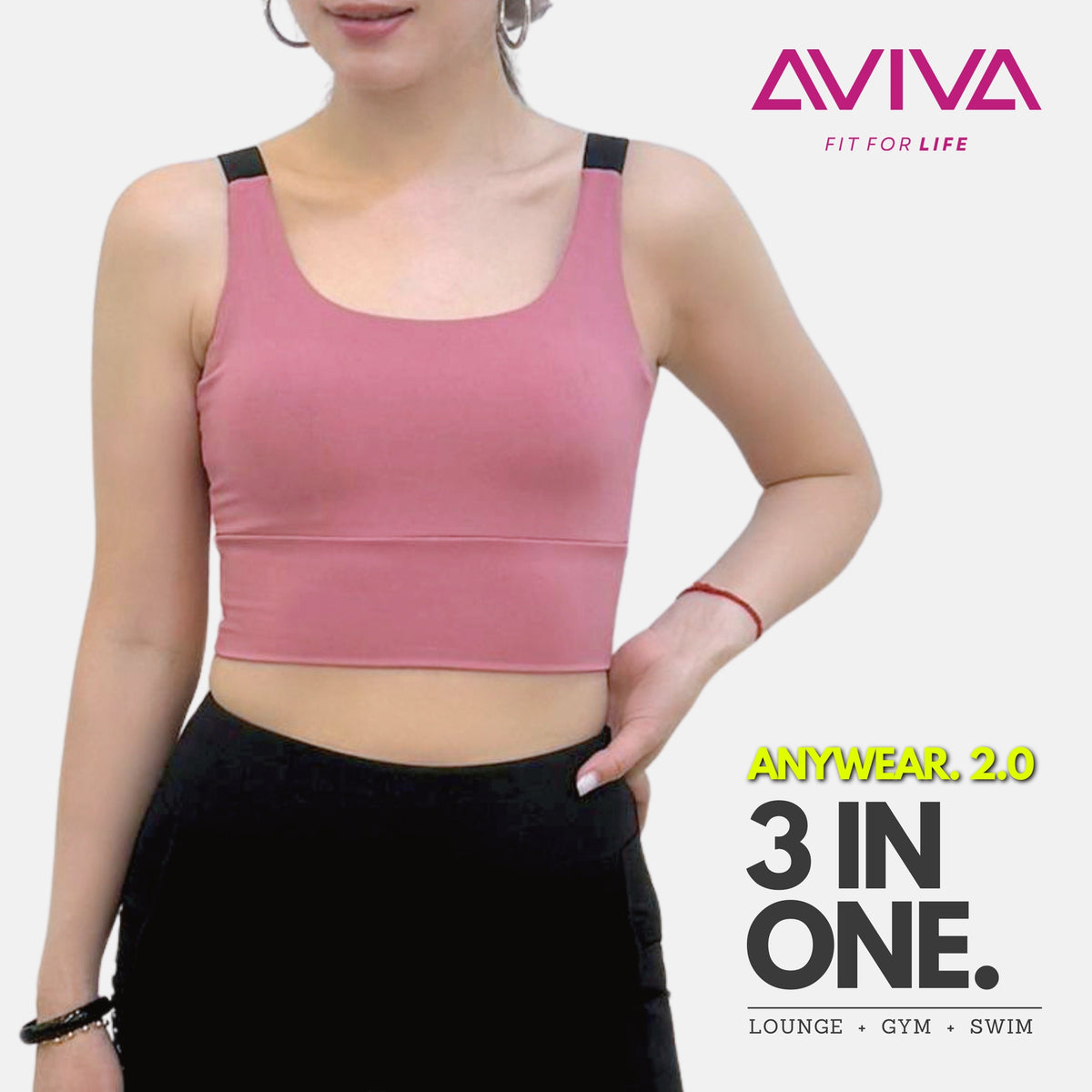 AVIVA ANYWEAR2.0 3-IN-1 Sports Bra (81-6127)