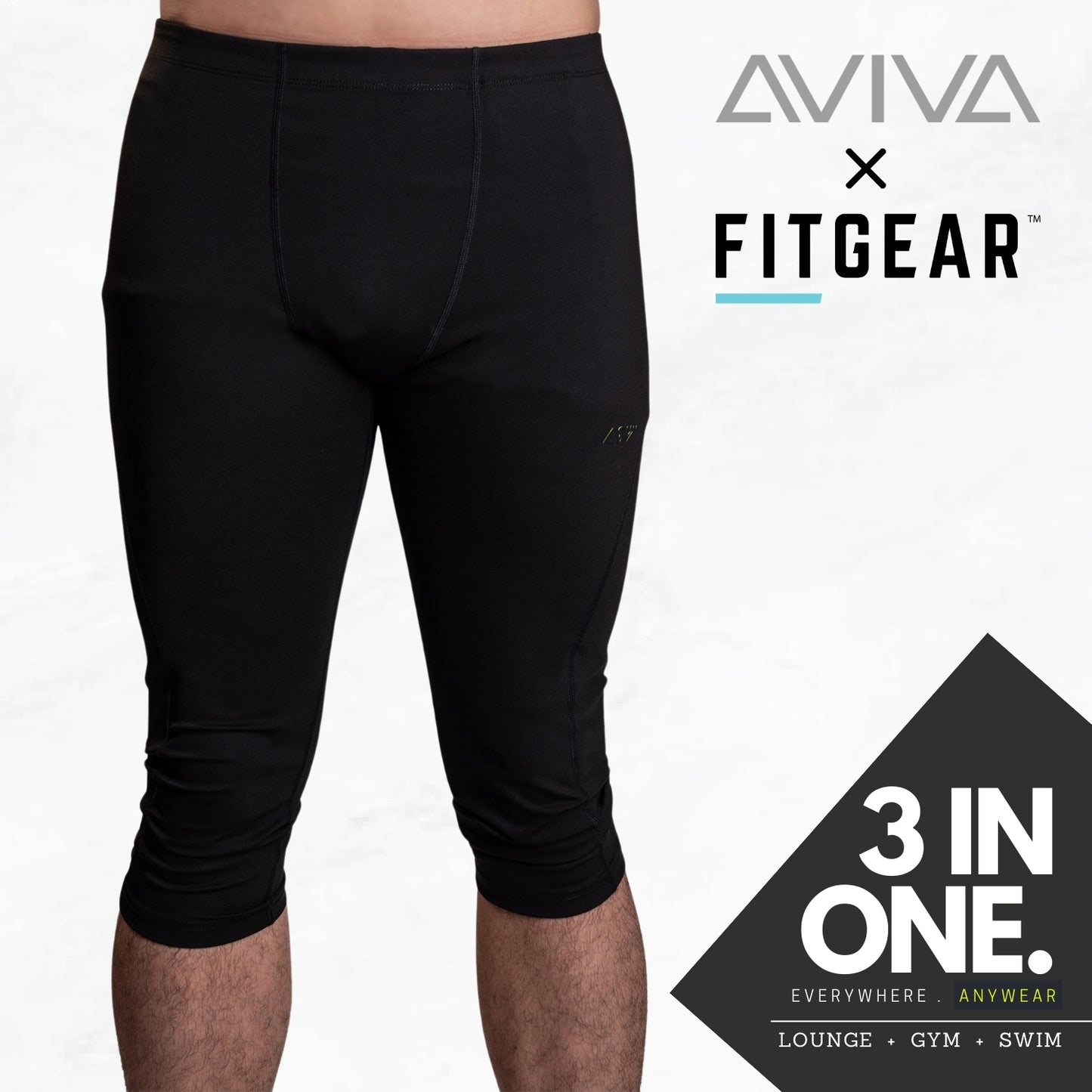 AVIVA 3-in-1 Men Quarter Pants (91-3001)