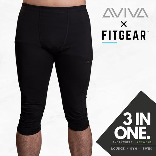 AVIVA 3-in-1 Men Quarter Pants (91-3001)