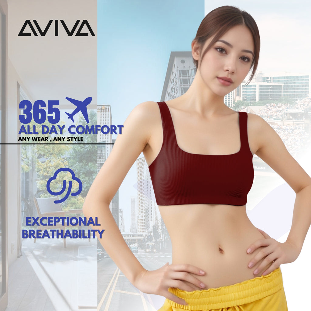 AVIVA All Day Comfort FlowFit Sports Bra (81-6128)