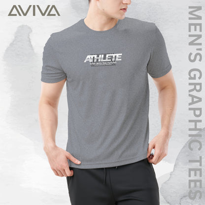 Aviva Men's Graphic Short Sleeve Tee (90-8069)