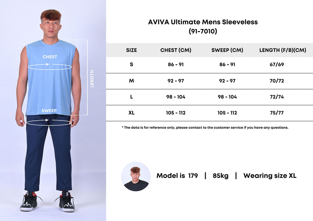 AVIVA Ultimate Mens Sleeveless (91-7010)