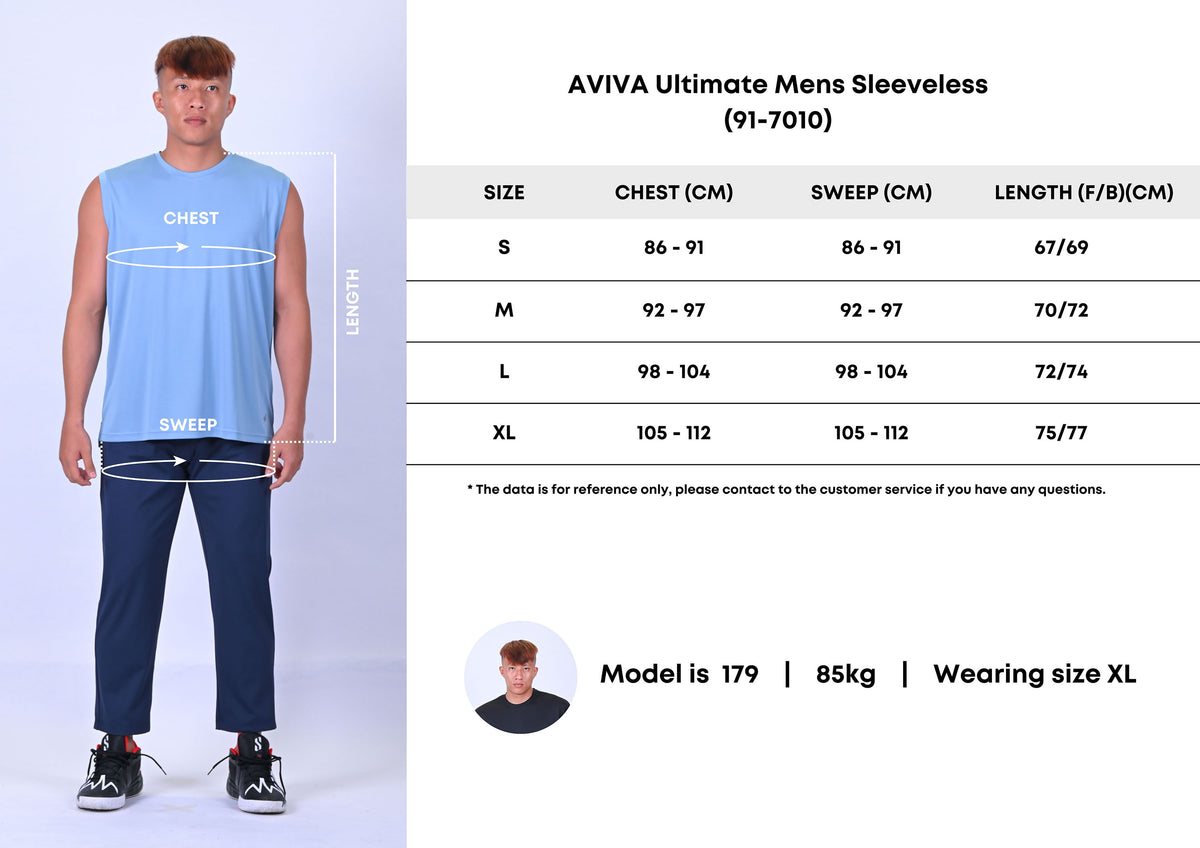 AVIVA Ultimate Mens Sleeveless (91-7010)