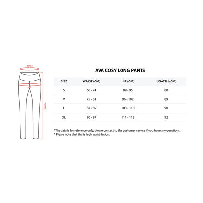 AVIVA Ava Cosy Women’s Antibacterial Long Pants (81-4146)