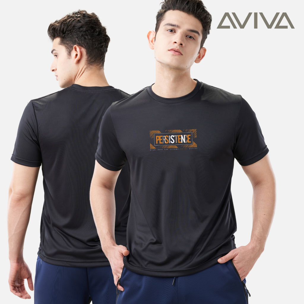 Aviva Men's Graphic Short Sleeve Tee (90-8066)