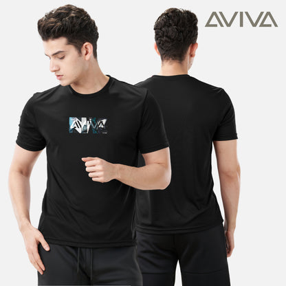 Aviva Men's Graphic Short Sleeve Tee (90-8067)