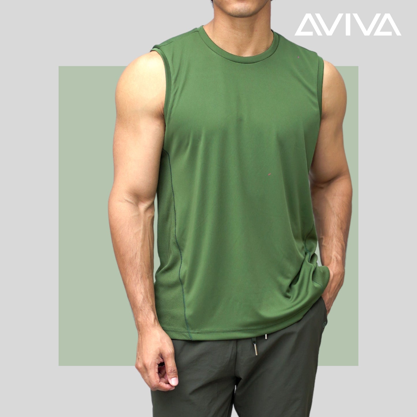 AVIVA Max Men’s Sleeveless Tee (91-7005)