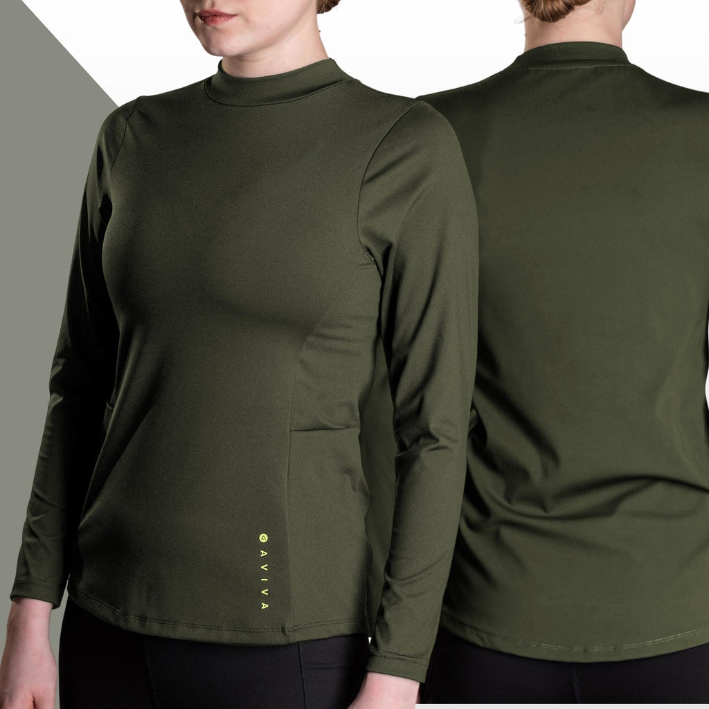 AVIVA 3 In 1 Women Long Sleeve Pockets Tee (81-9059)