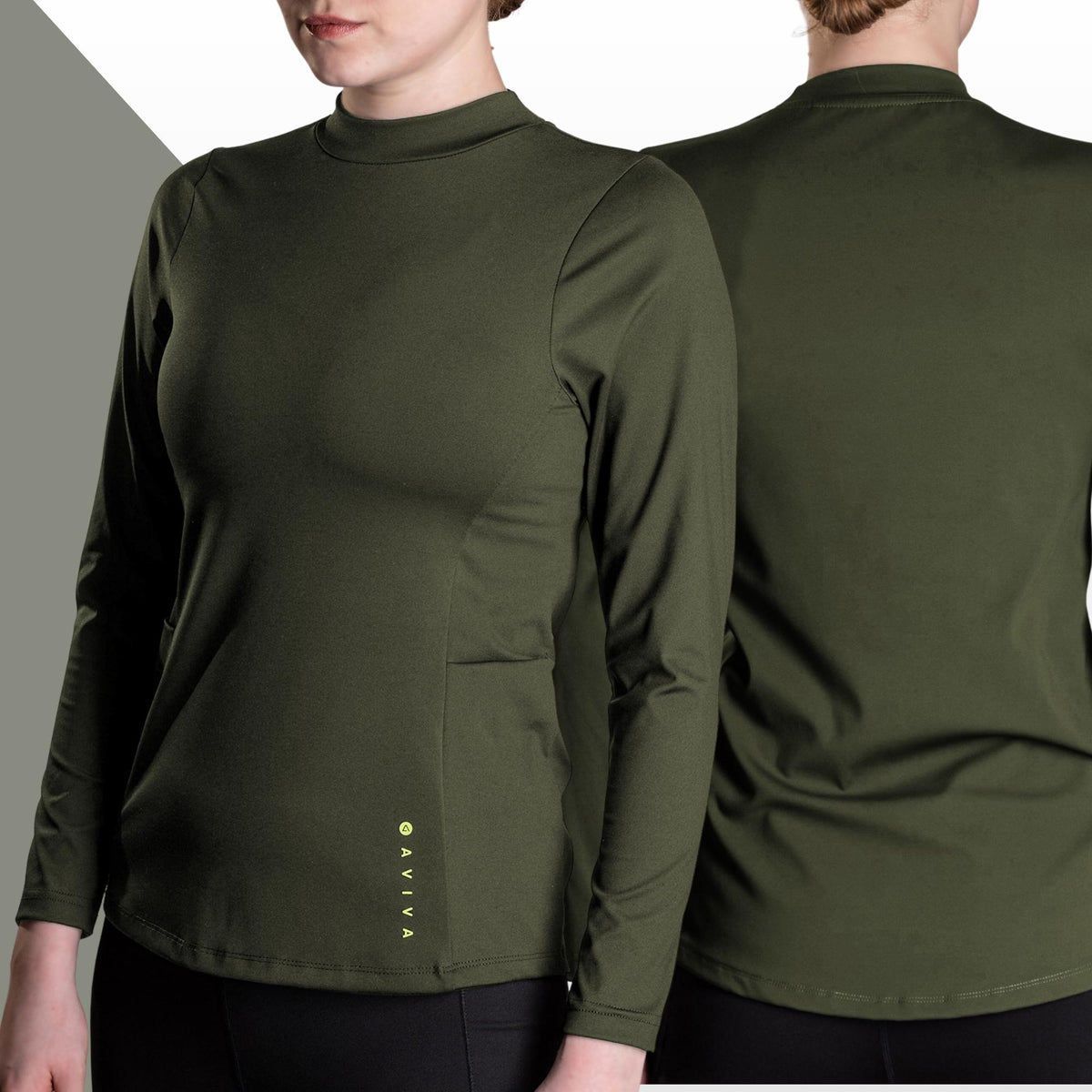AVIVA 3 In 1 Women Long Sleeve Pockets Tee (81-9059)