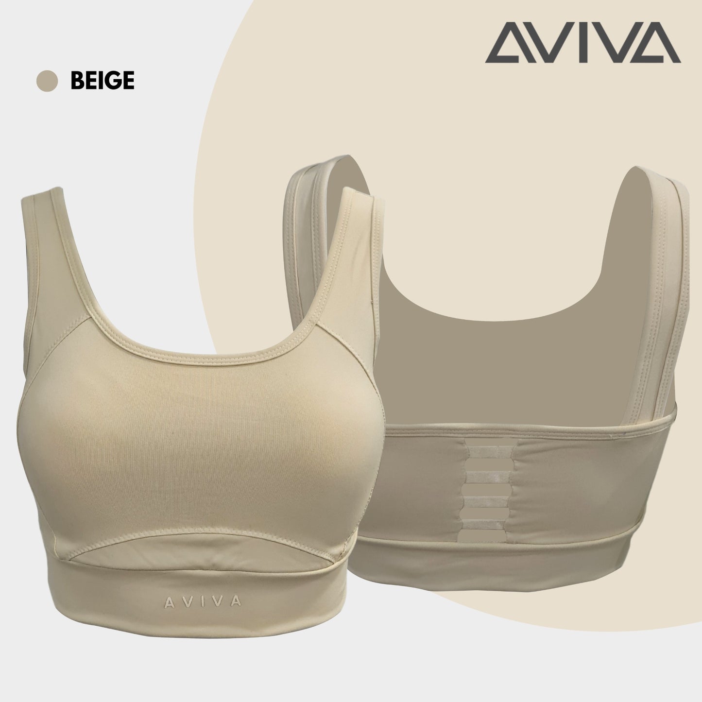 AVIVA Active Gym Soft & Comfortable Sport Bra (81-6122)