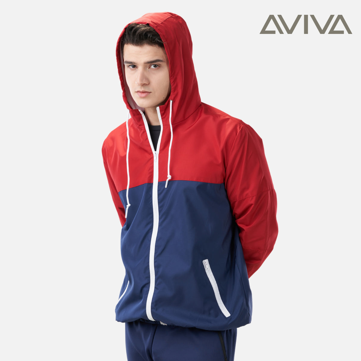 Aviva Men's Slim Fit Long Sleeve Camou Sport Jackets (91-10058)