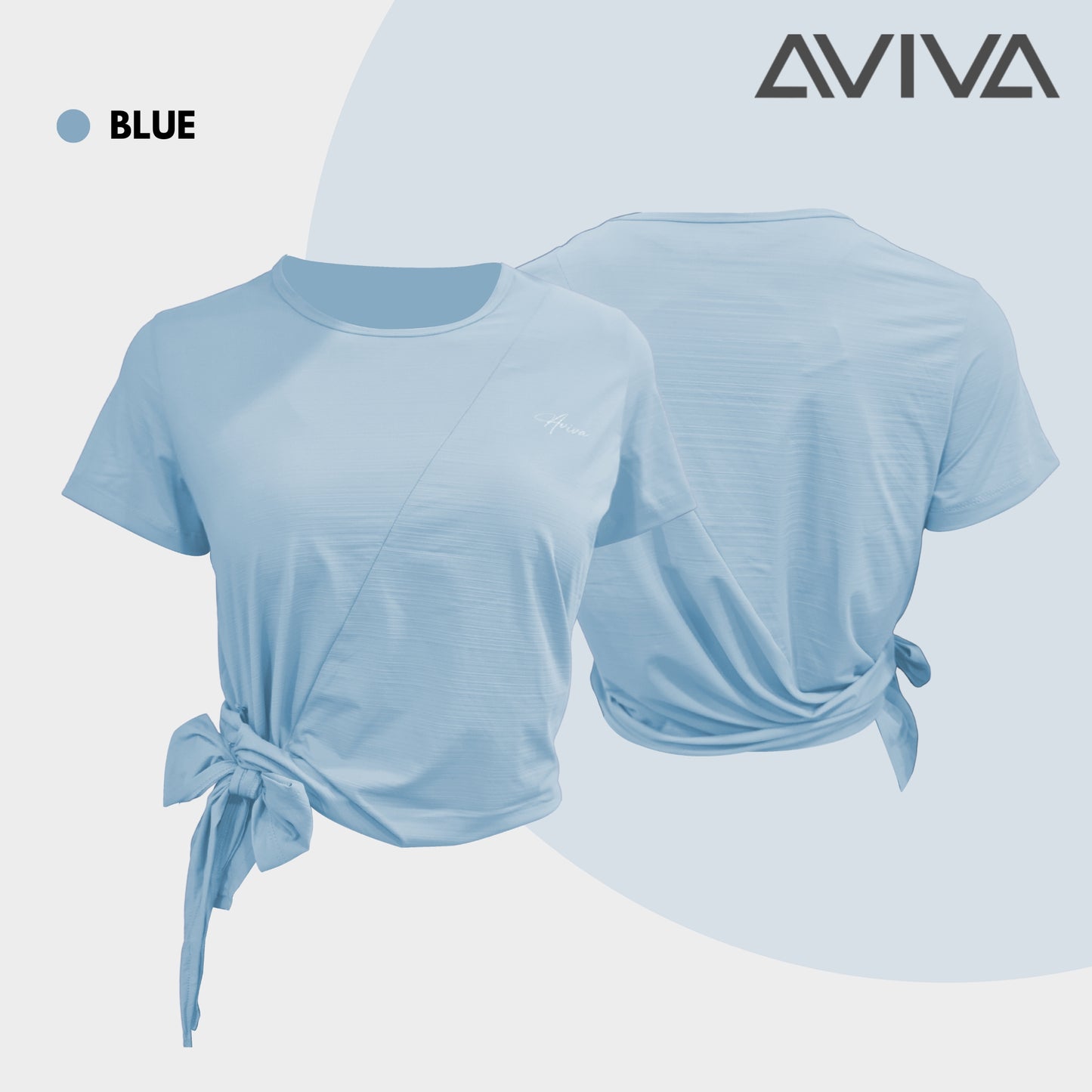AVIVA Active Soft & Comfortable Short Sleeve Tee (81-8108)