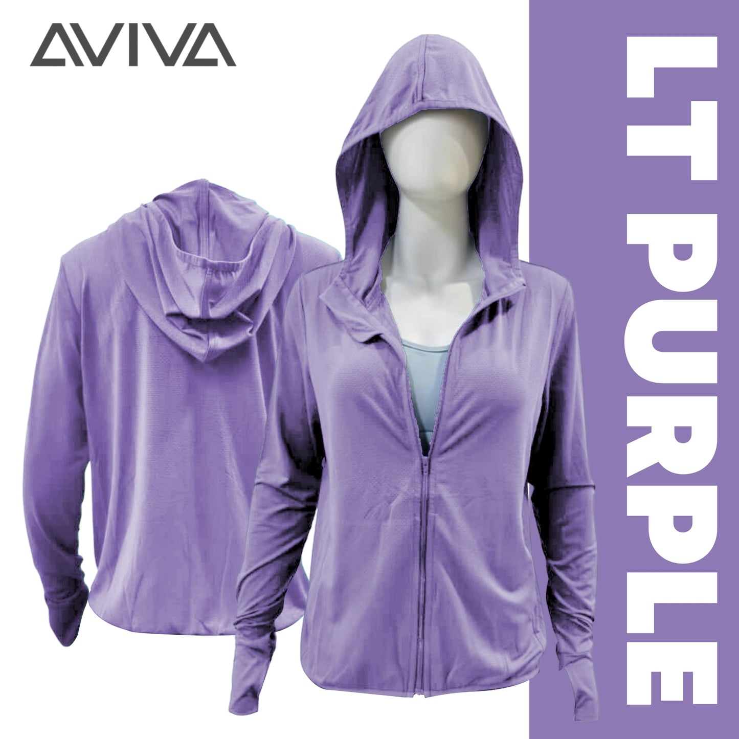 Aviva Mia Ultraviolet Ladies UV Long Sleeve Jacket （81-10055）