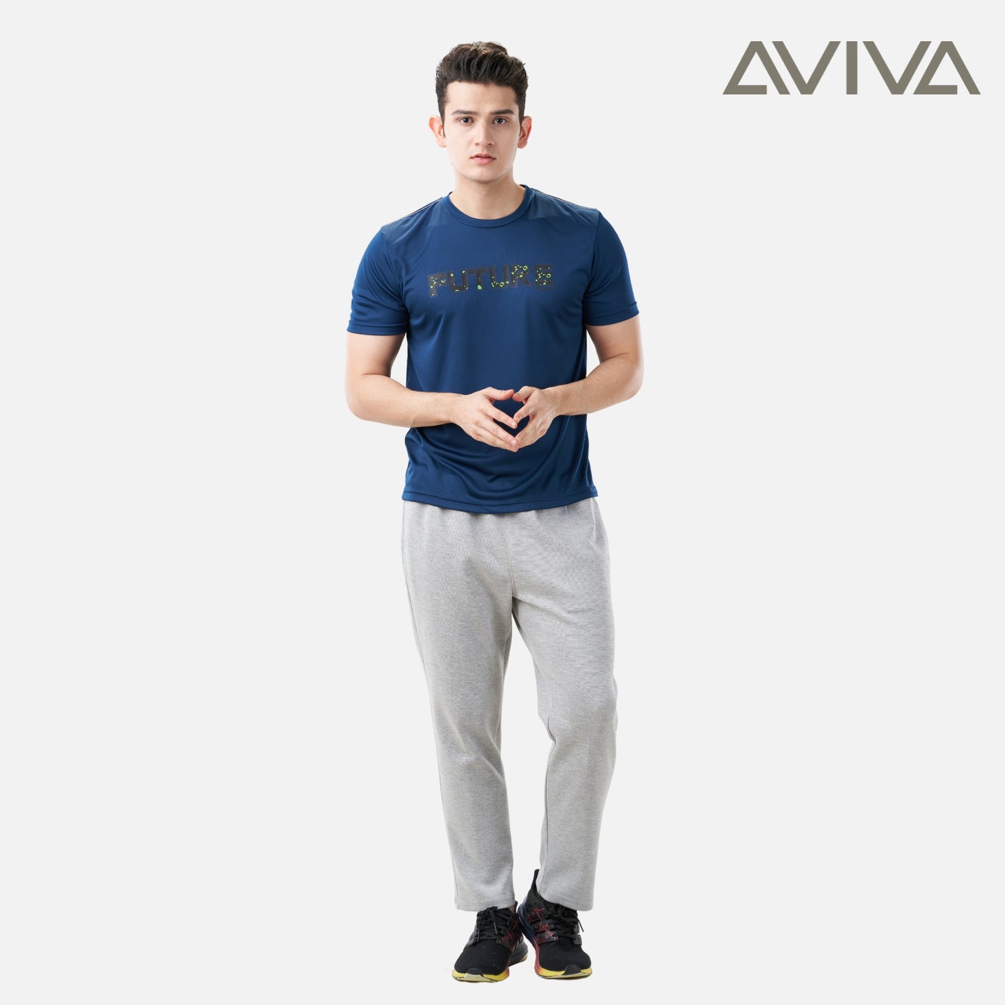 AVIVA Men's Graphic Short Sleeve Tee (91-8050)