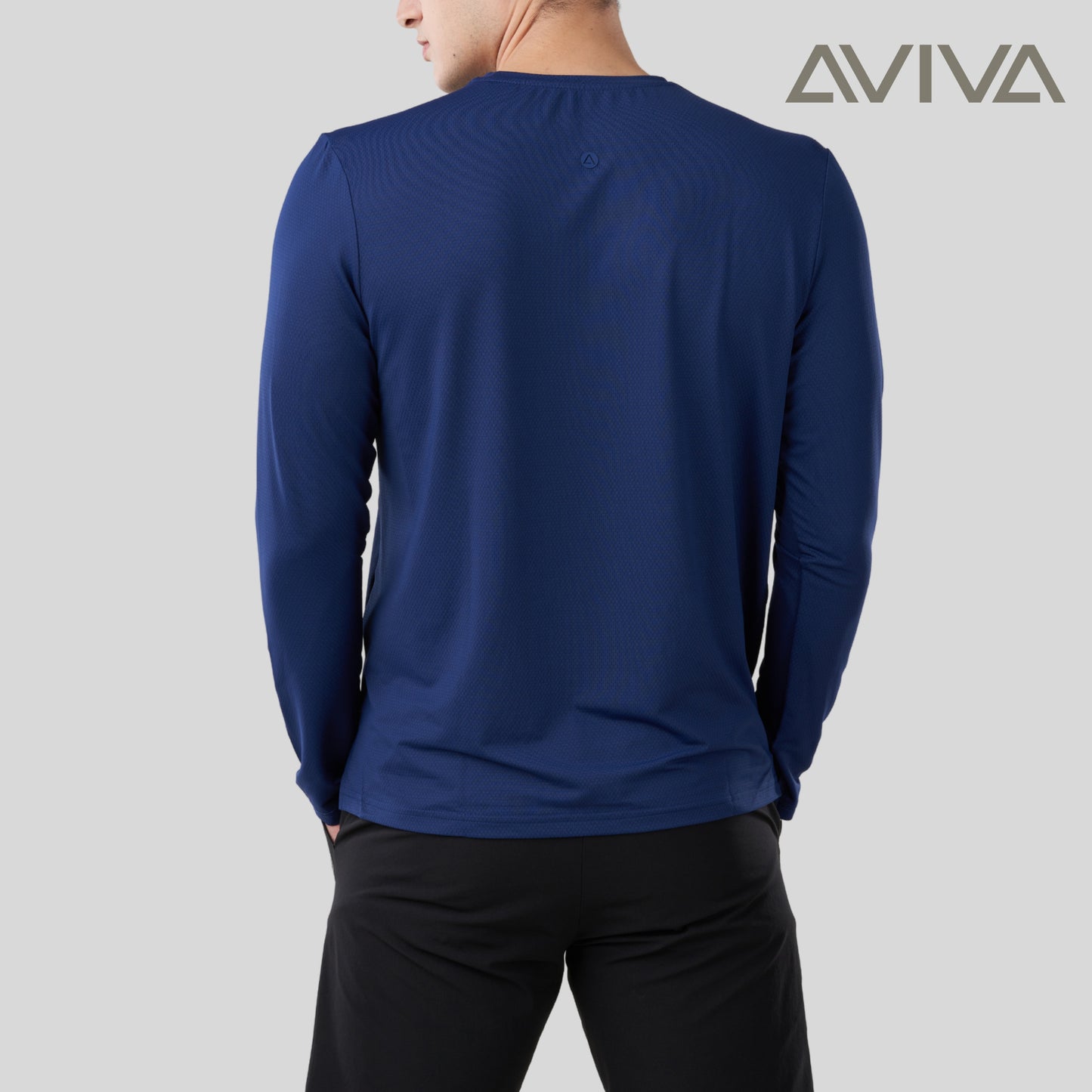 AVIVA UV Protection Men Long Sleeve Microfiber Tee ( 91-9026 )