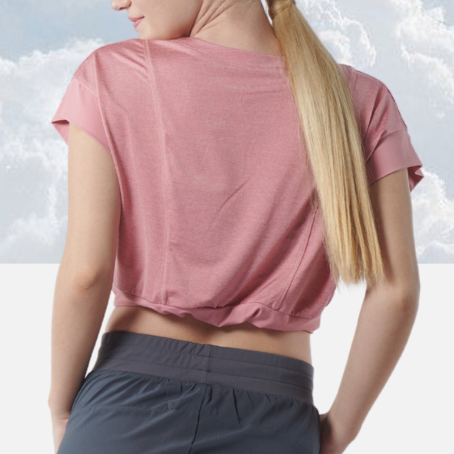 AVIVA Aura Women’s Cropped Workout Top (8079)