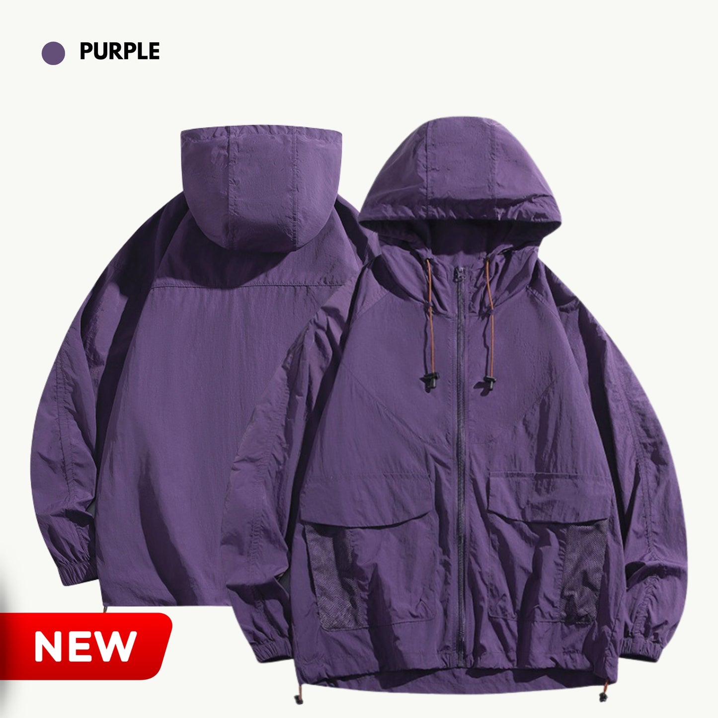 【S - XXL】AVIVA All Day Comfort Unisex Windbreaker (81-10064)