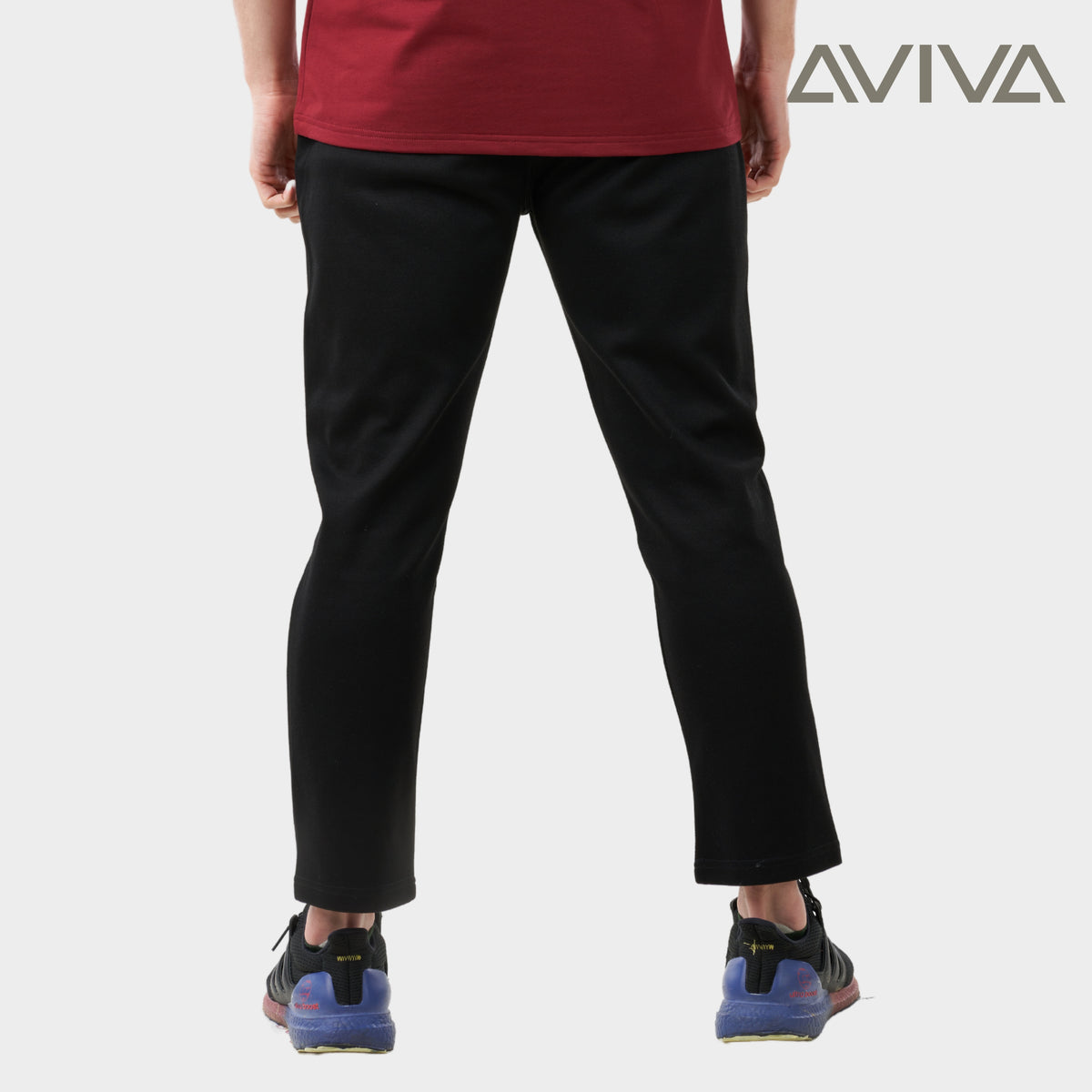 AVIVA Caleb Wide Fit Relaxed Pants ( 91-4033 ）