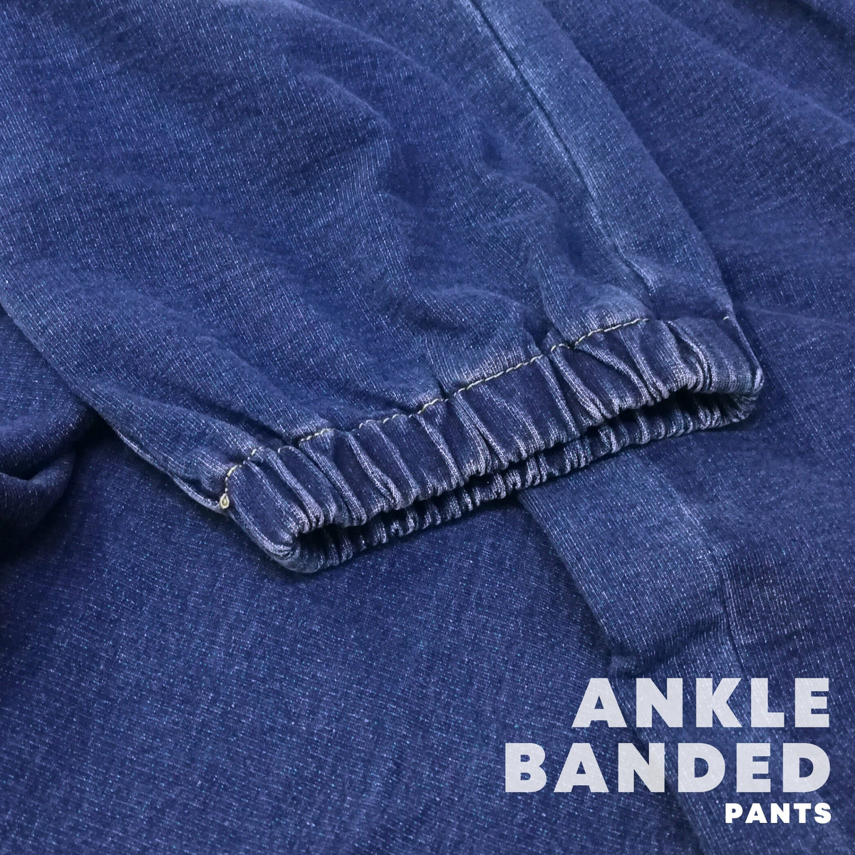 AVIVA A-LINE Lifestyle TerryEase Denim Jogger (81-4221)