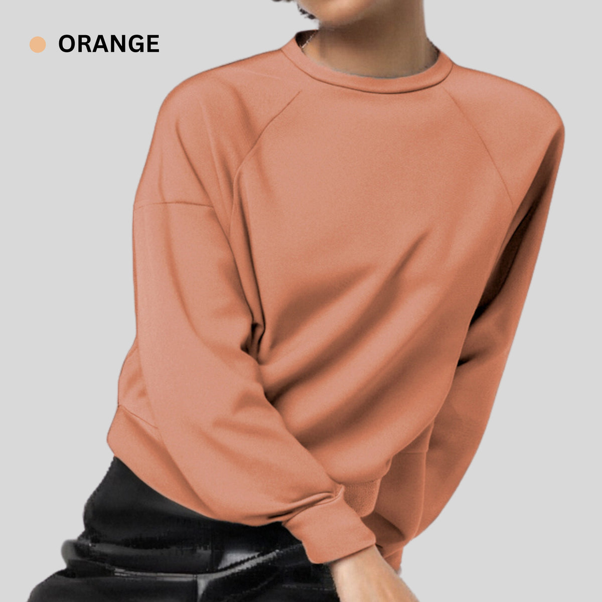 AVIVA All Day Comfort Crew Neck Sweater (81-9082)