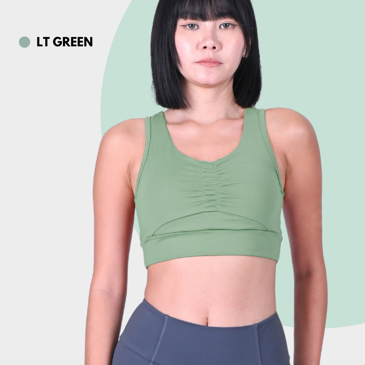 AVIVA Active Sport Wrinkle Design Sport Bra (81-6121)
