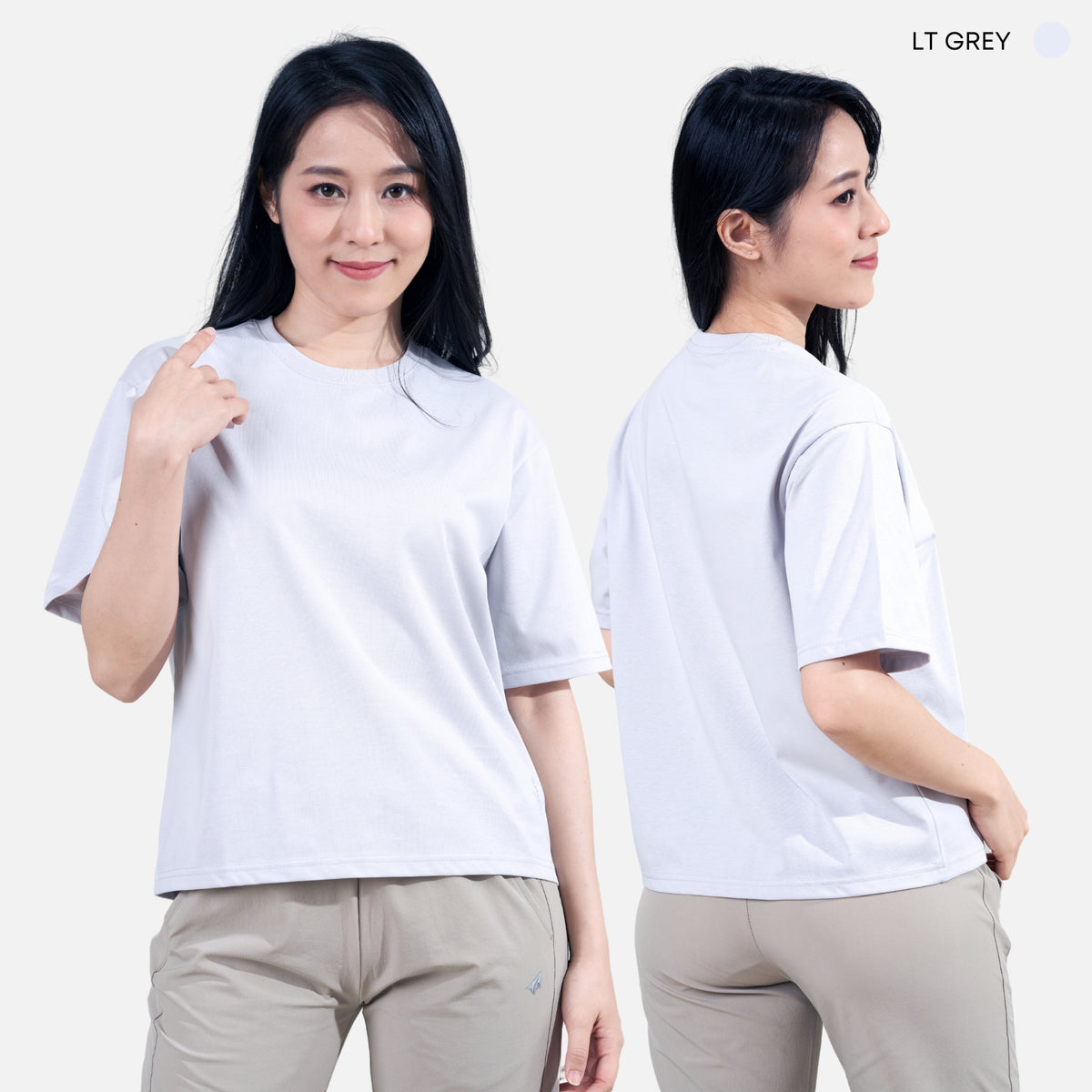 AVIVA A-LINE Lifestyle Cotton Elegance Women Oversize Tee (81-8120)