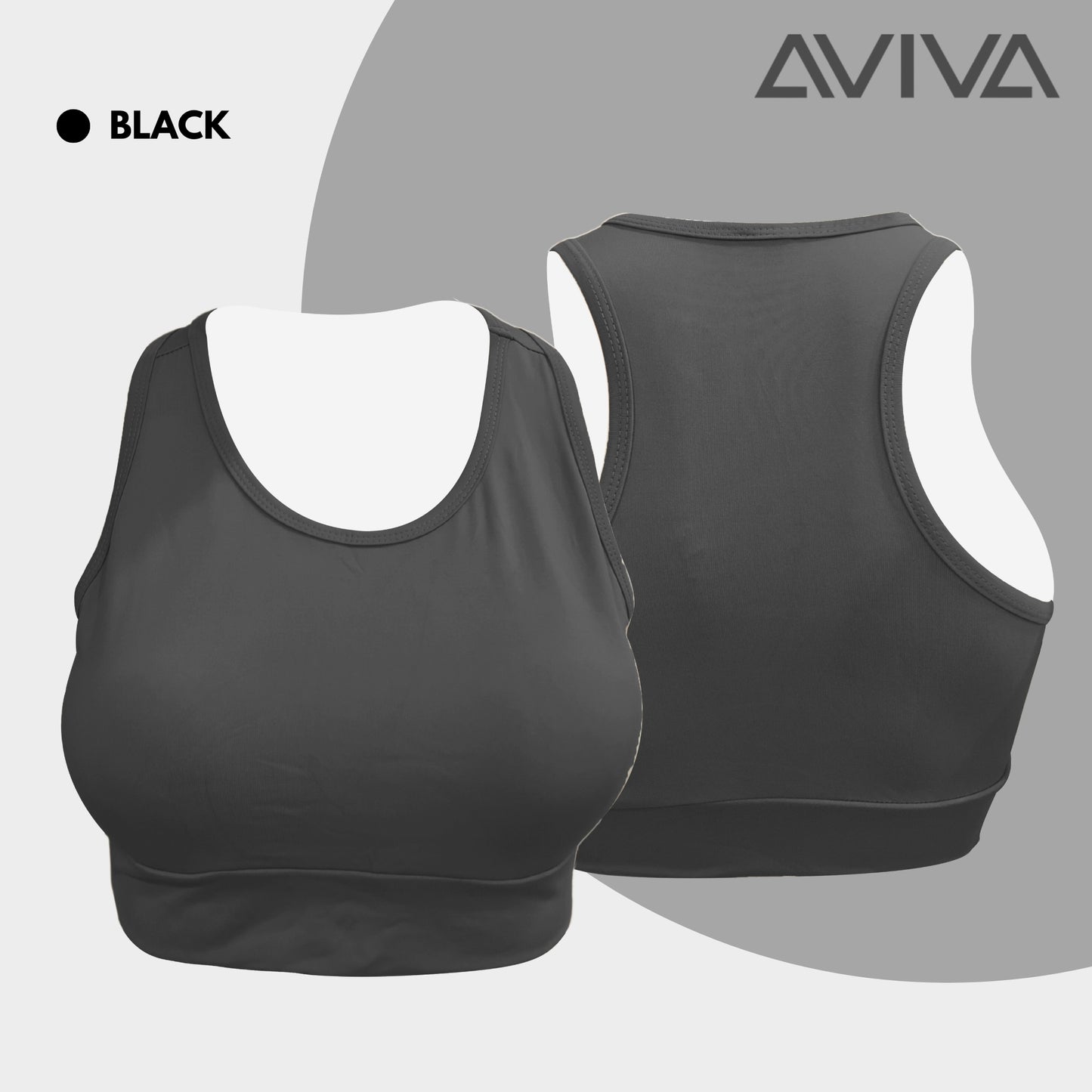 AVIVA Active Soft & Comfortable Sport Bra (80-6124)