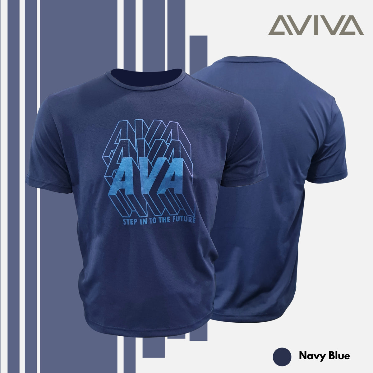 AVIVA Men's Minimalist Short Sleeve Tee (91-8082)