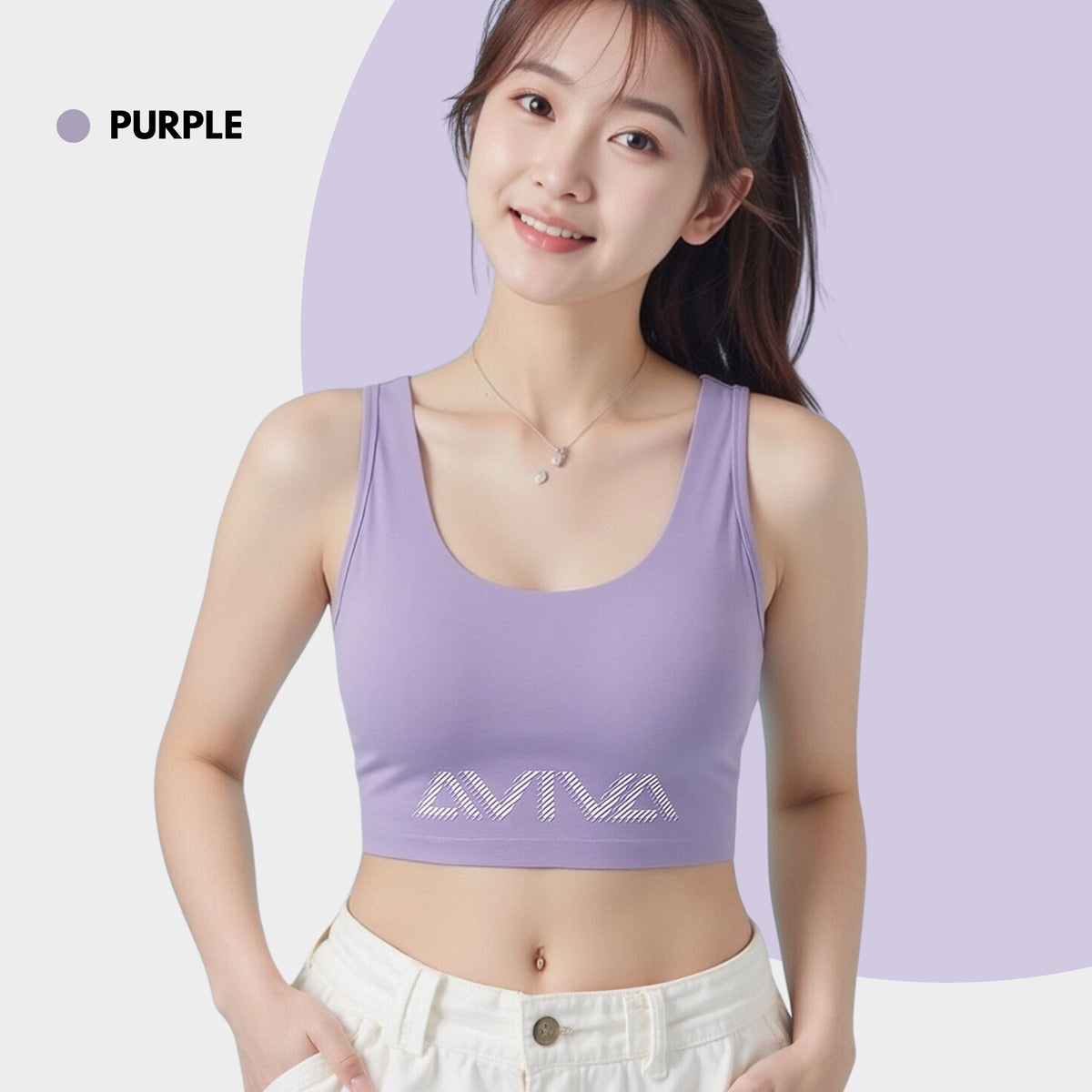 AVIVA Active Soft & Comfortable Sport Bra (80-6118)