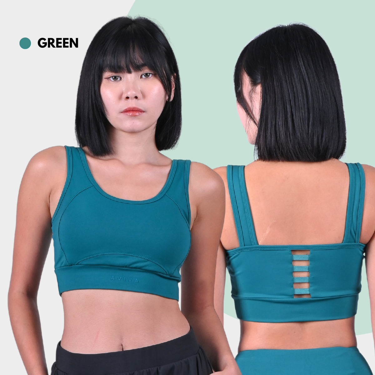 AVIVA Active Gym Soft & Comfortable Sport Bra (81-6122)
