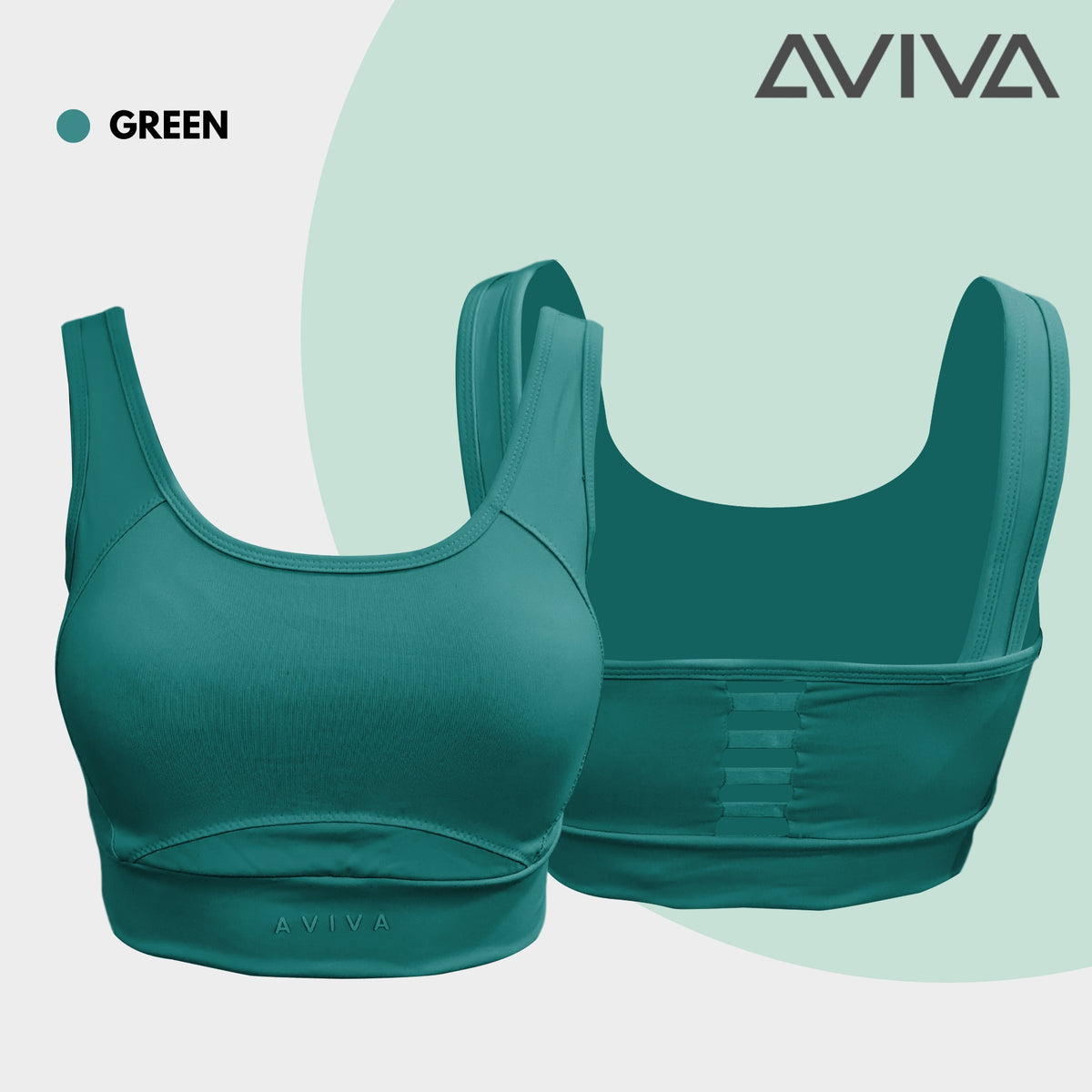 AVIVA Active Gym Soft & Comfortable Sport Bra (81-6122)