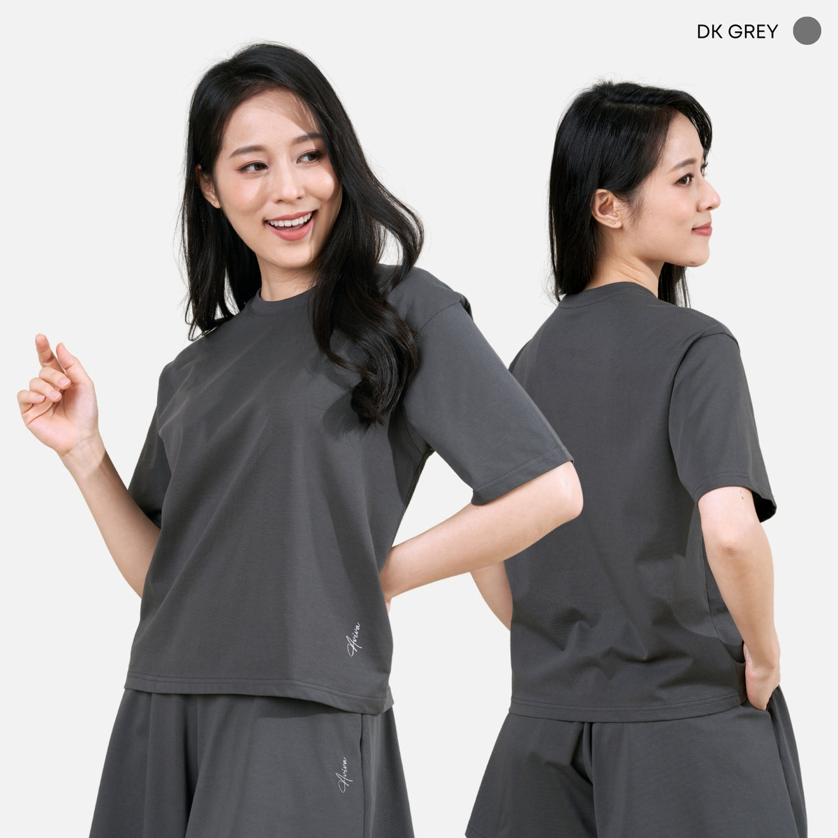 AVIVA A-LINE Lifestyle Cotton Elegance Women Oversize Tee (81-8120)