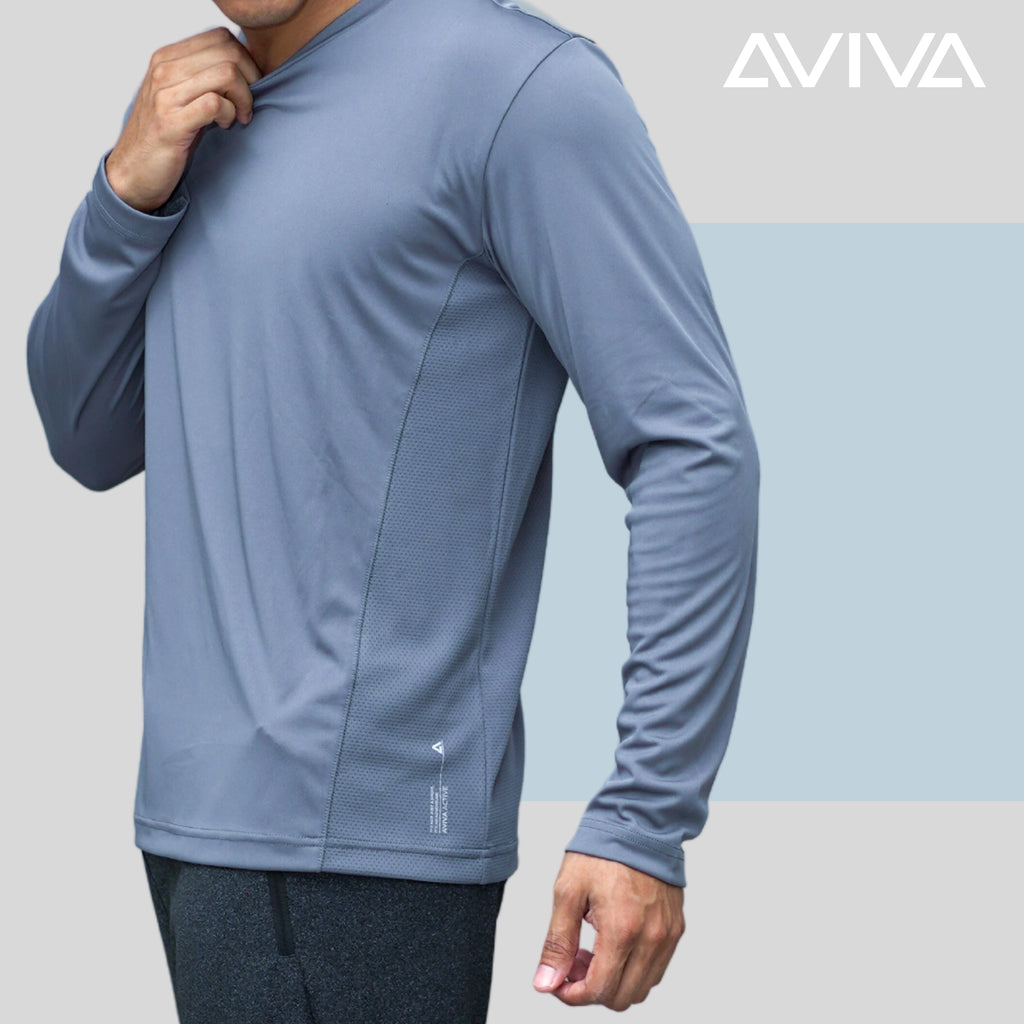 AVIVAMax Mens Long Sleeve Tee (91-9028)