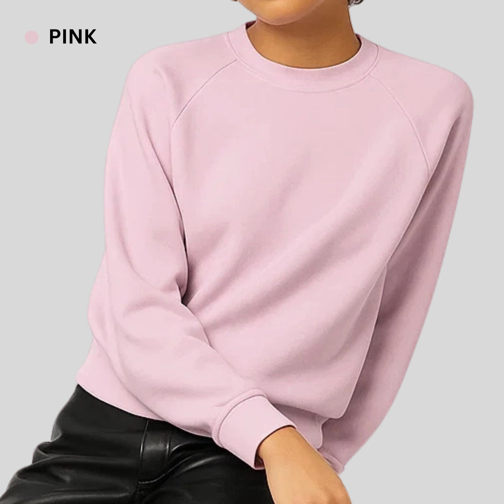 AVIVA All Day Comfort Crew Neck Sweater (81-9082)